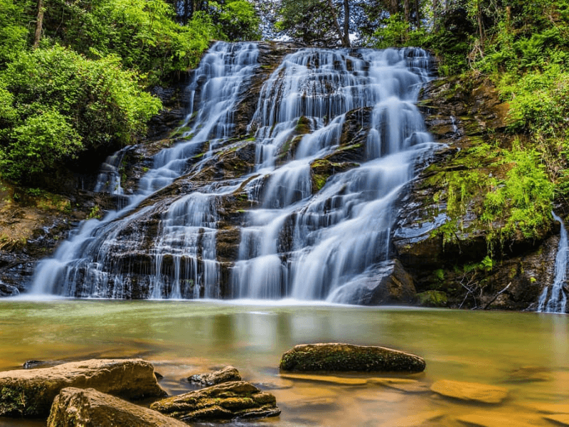 Brasstown Falls waterfall