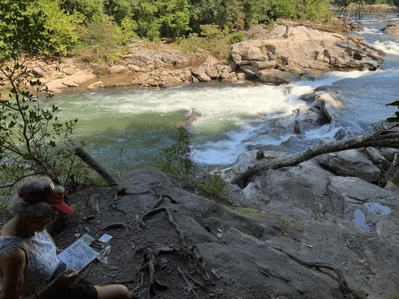 Bulls Sluice on the Chattooga River